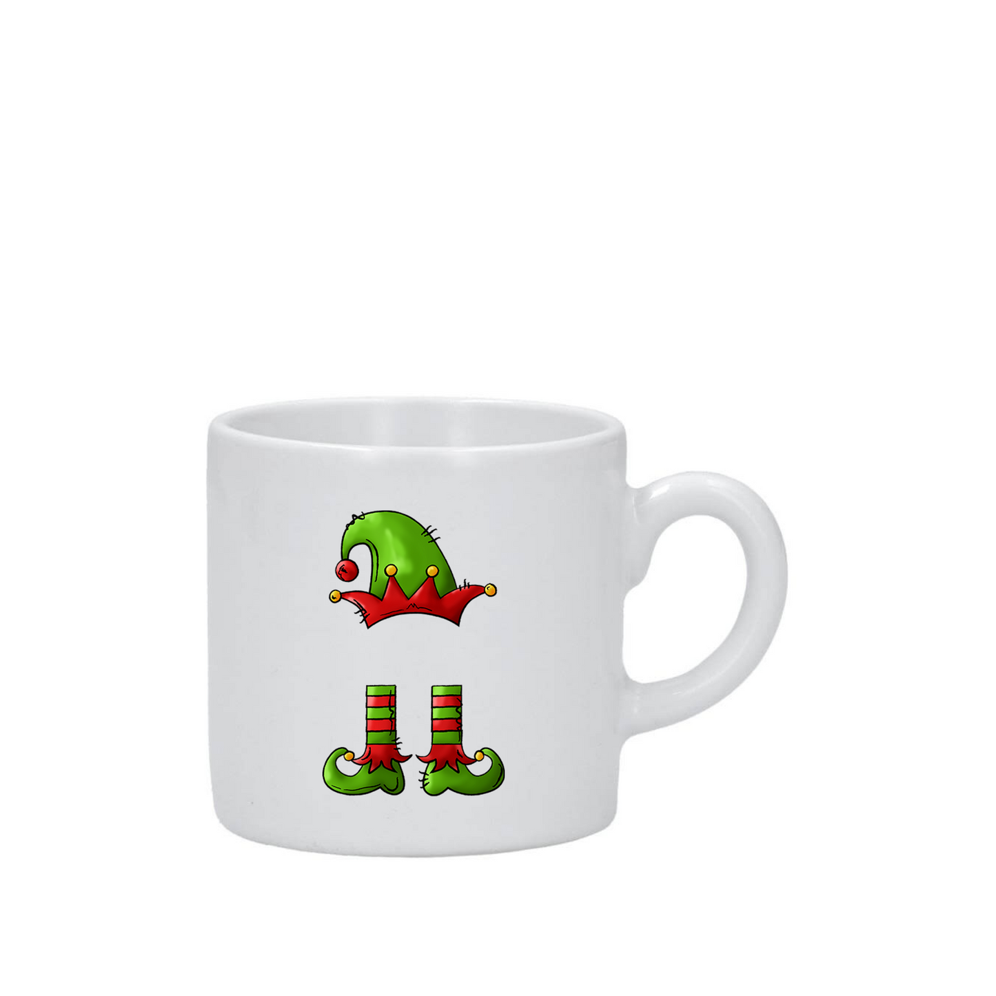Elf Mug with Name - Boy 3.5oz