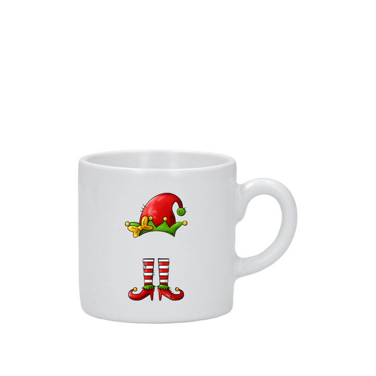 Elf Mug with Name - Girl 3.5oz