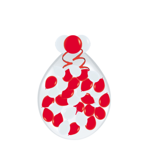 Elf Pop Drop Stuffed Balloon