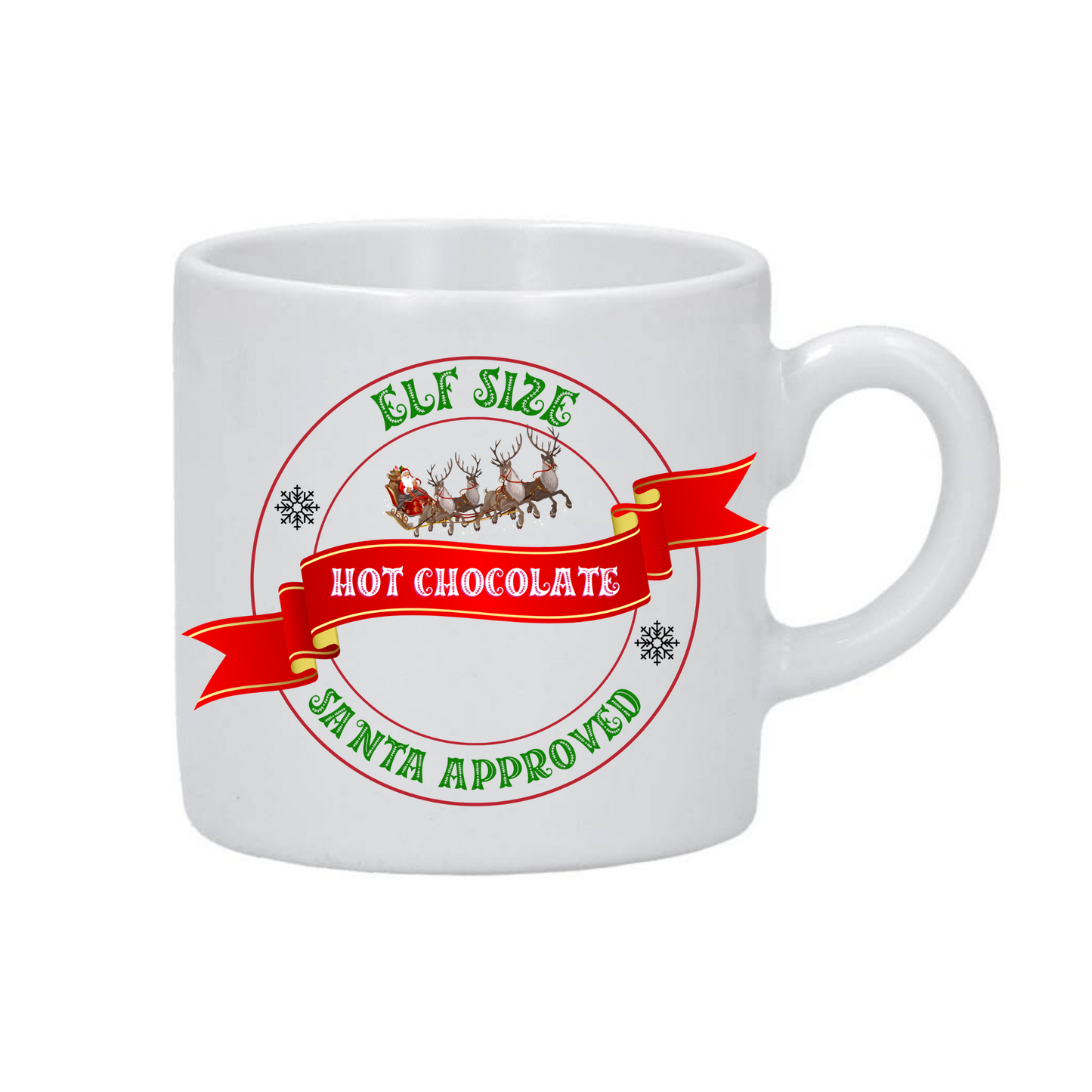 Custom Elf Size Mini Mug 3.5oz