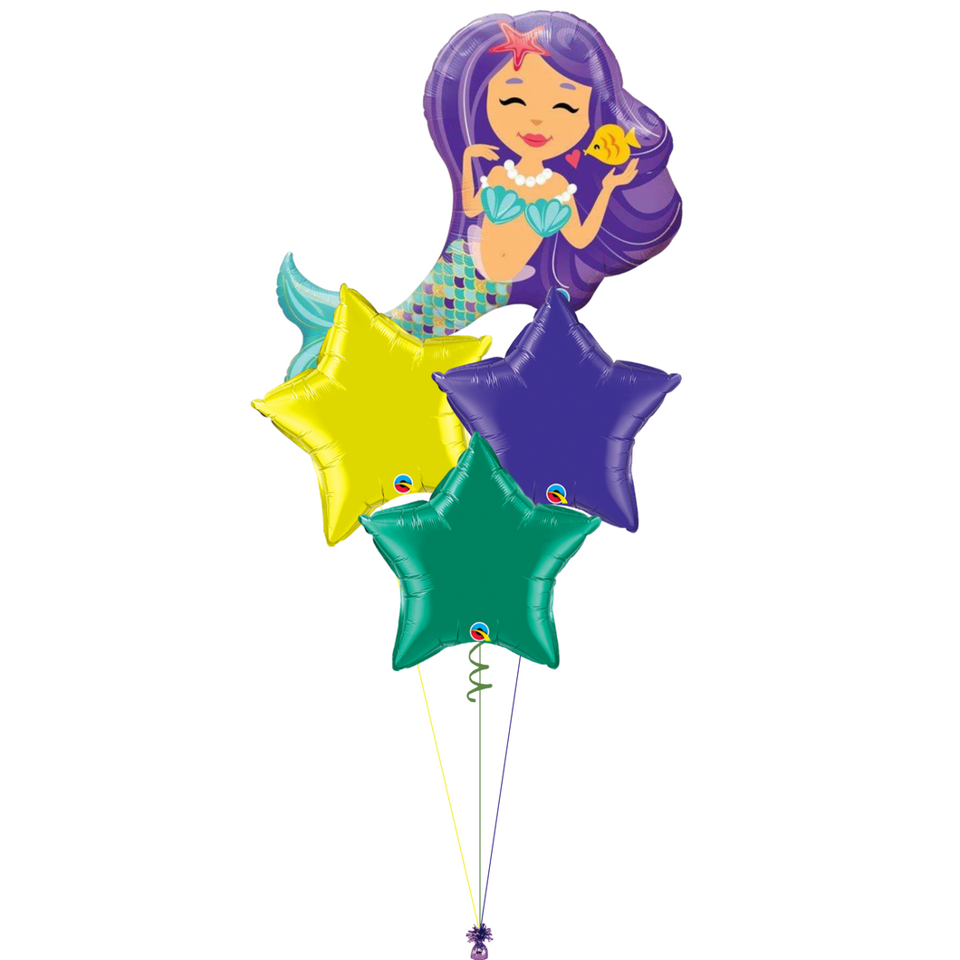 Enchanting Mermaid Balloon Bouquet