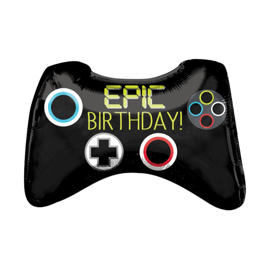 Epic Party Game Controller 28" Foil Balloon