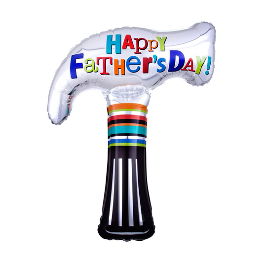 Father's Day Hammer 35" Foil Balloon