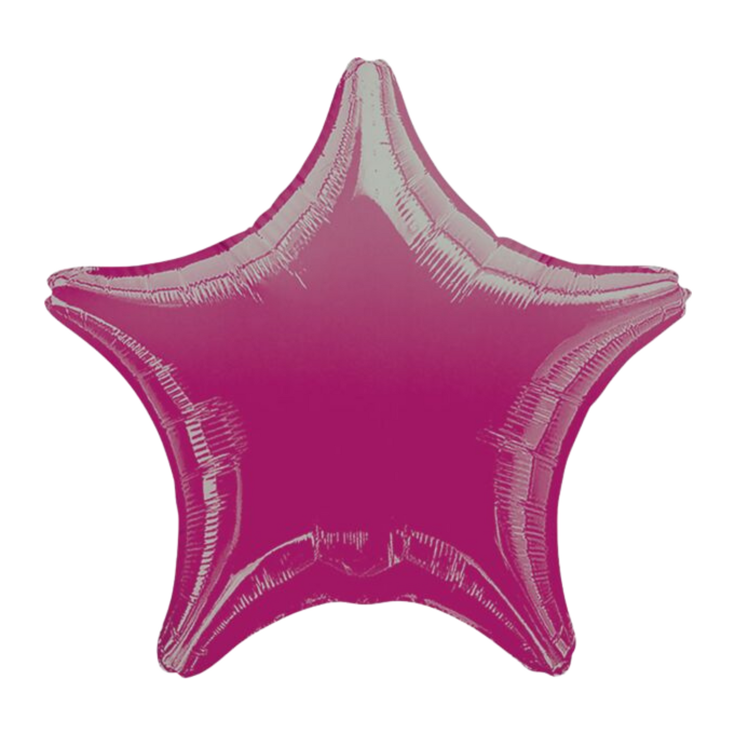 Fuchsia Star 19" Foil Balloon