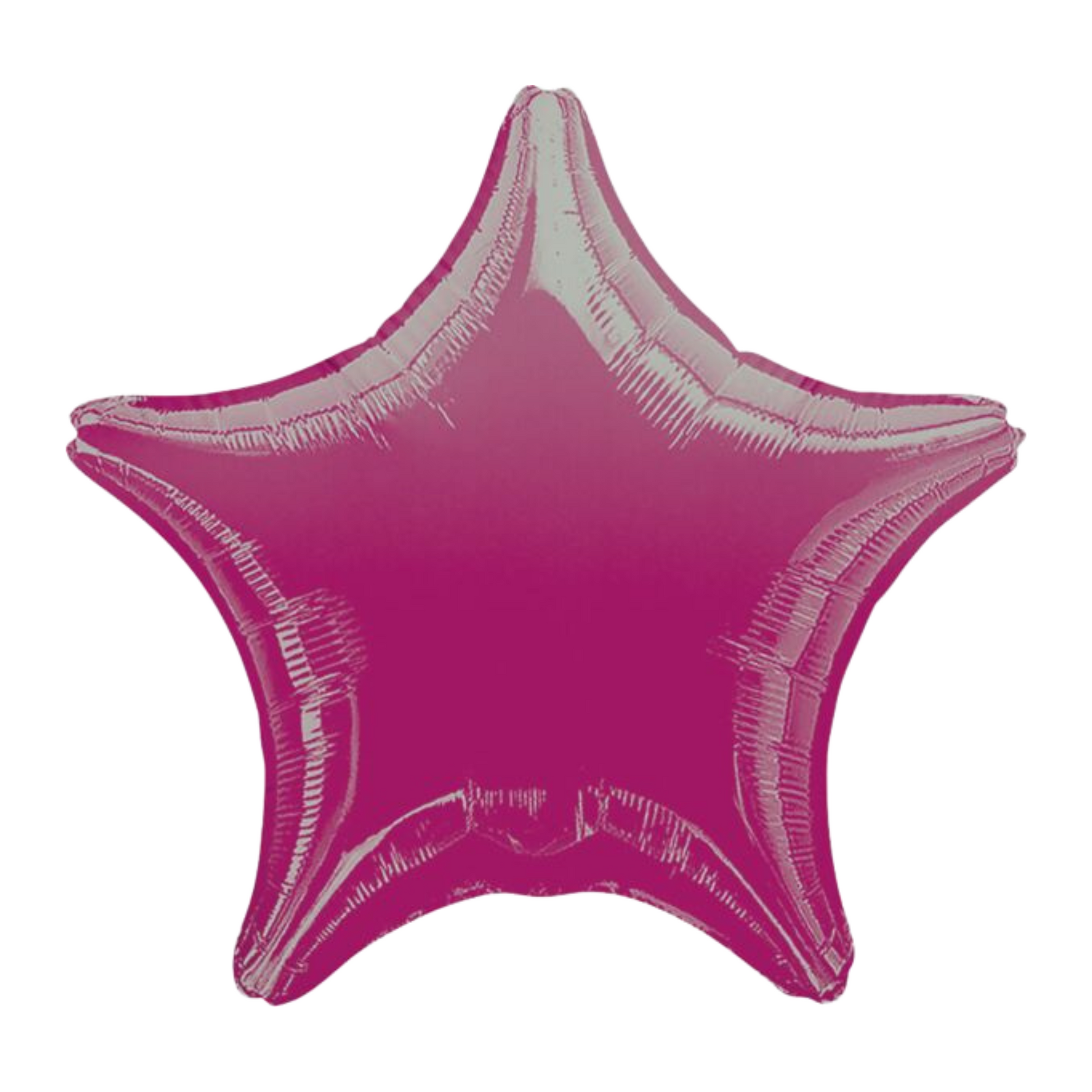 Fuchsia Star 19" Foil Balloon