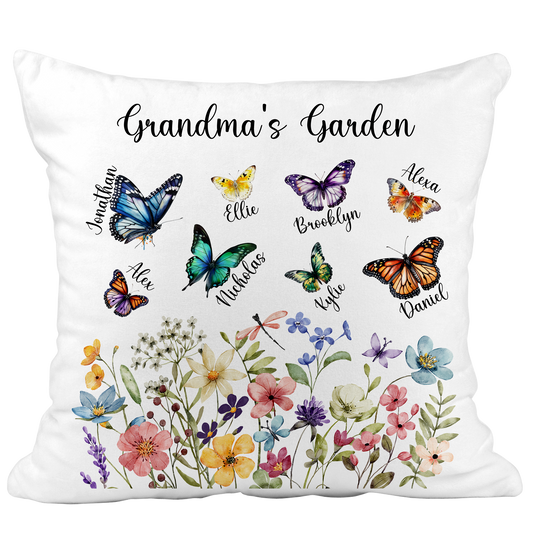 Garden Name Pillow