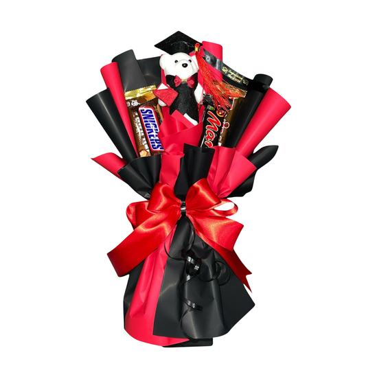 Grad - Wrapped Chocolate Bar Bouquet
