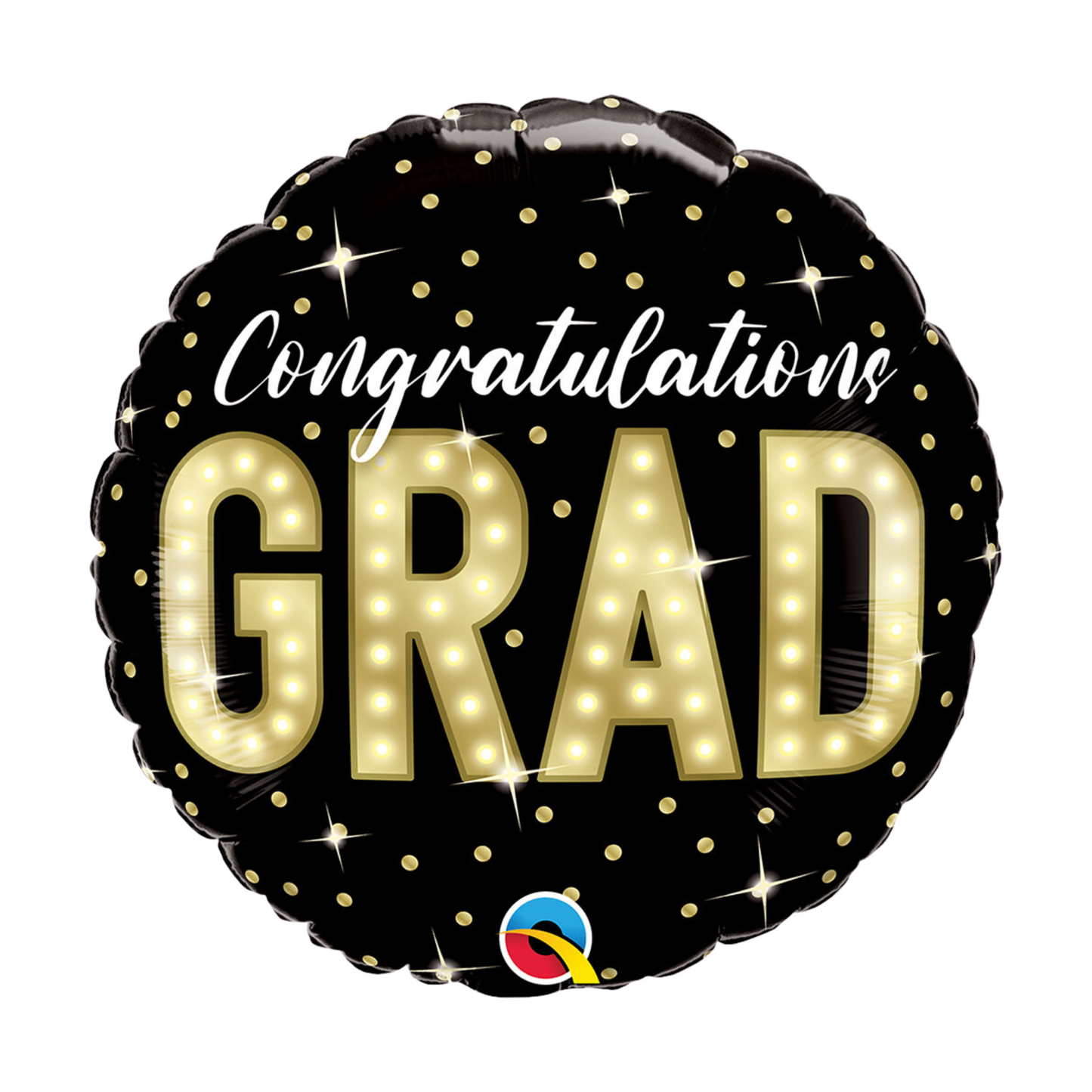Grad Marquee Lights 18" Foil Balloon