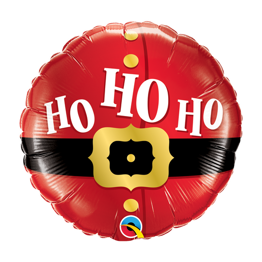 Ho Ho Ho Santa's Belt 18" Foil Balloon