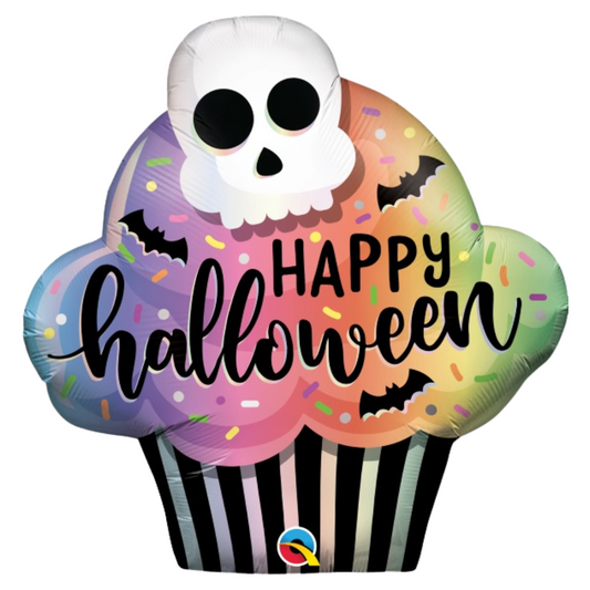 Halloween Cupcake 32" Foil