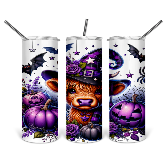 Halloween Cute Cow Tumbler