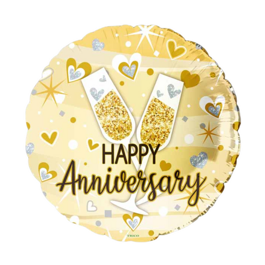 Happy Anniversary 18" Foil Balloon