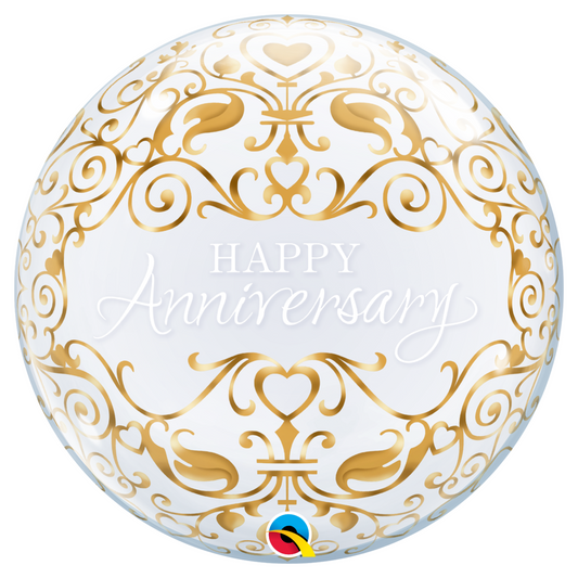 Happy Anniversary 22" Bubble Balloon