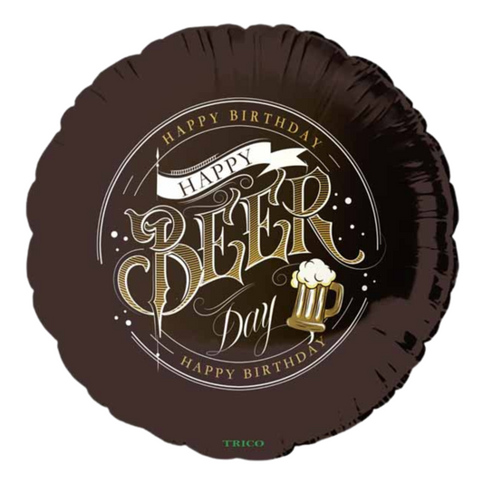 Happy Beer Day 18" Foil Balloon
