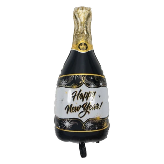 Happy New Years Champagne Bottle 36" Foil