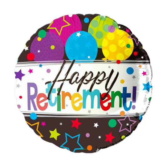 Happy Retirement 18" Foil Balloon