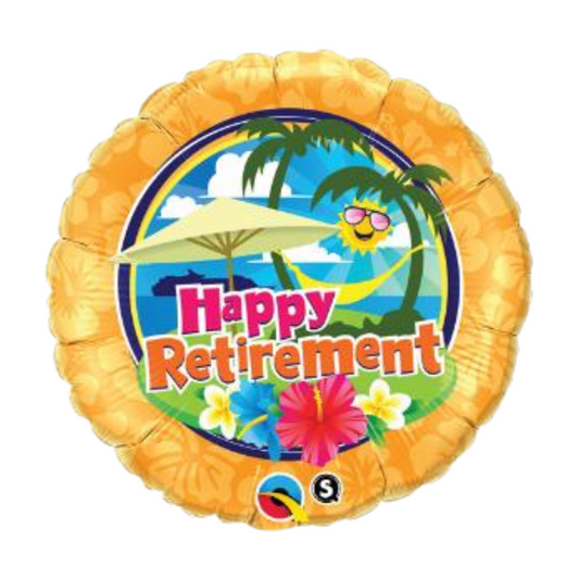 Happy Retirement Sunshine 18" Foil Balloon
