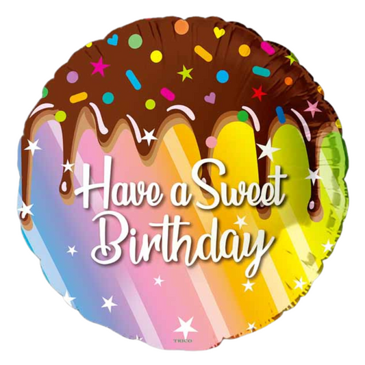 Have a Sweet Birthday 18" Foil
