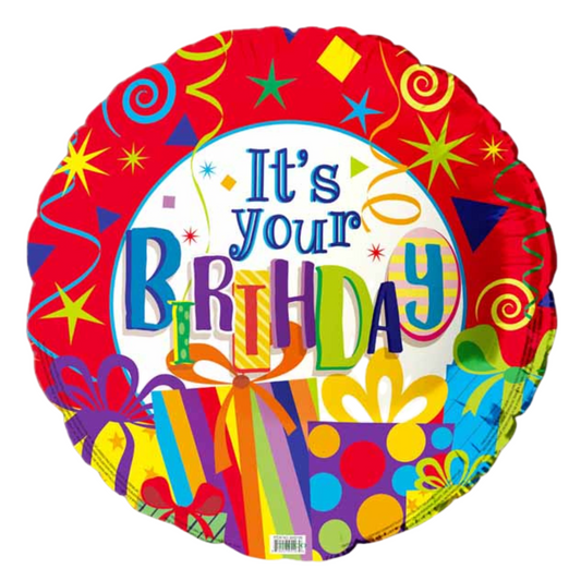 It's your Birthday 18" Foil Balloon