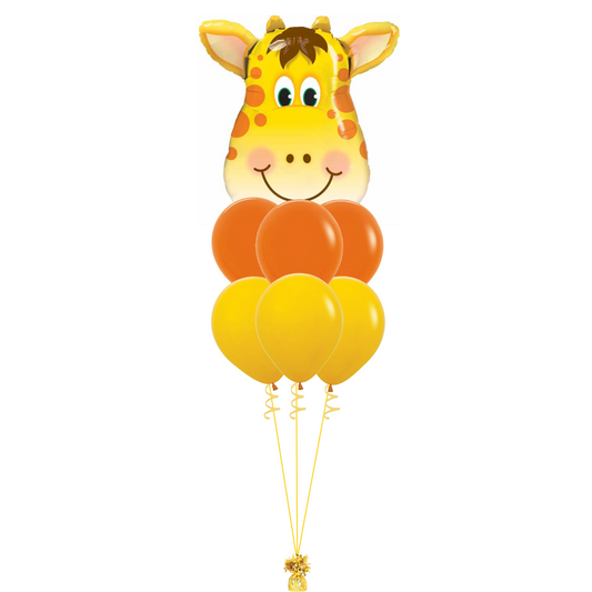 Jolly Giraffe Balloon Bouquet