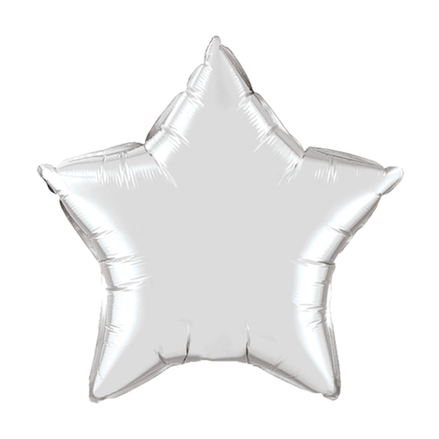 Metallic Silver Star 19" Foil Balloon