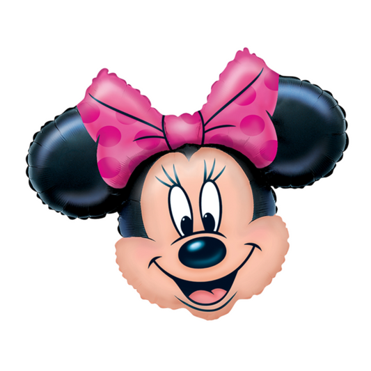 Minnie Mouse Head 28" Foil Balloon