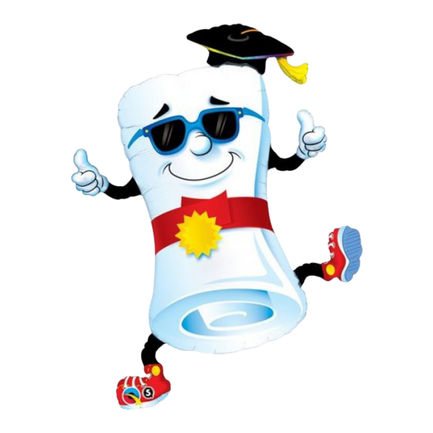 Mr. Diploma 37" Foil Balloon