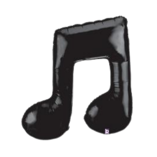 Music Note Double 40" Foil Balloon