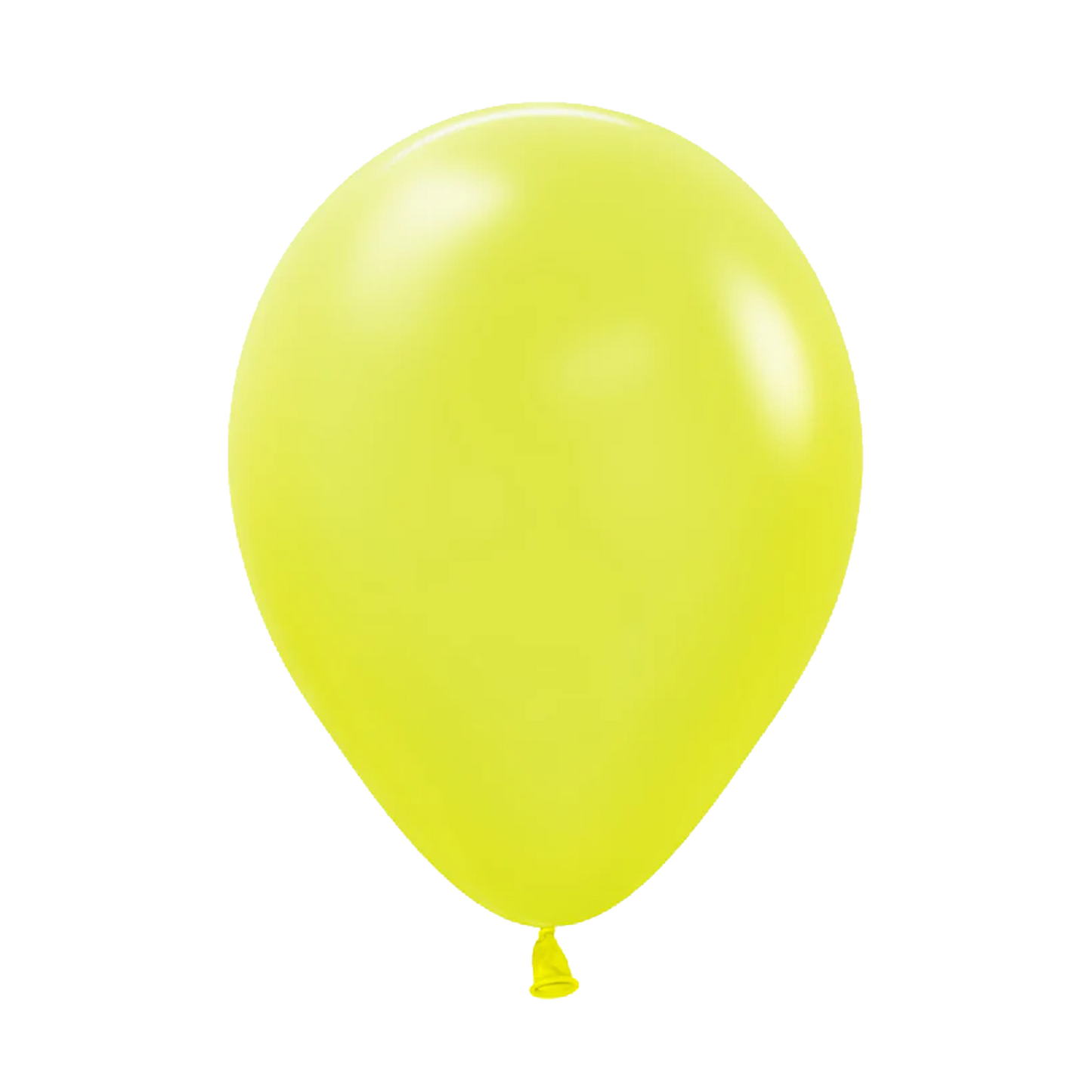 11" Latex Neon Yellow