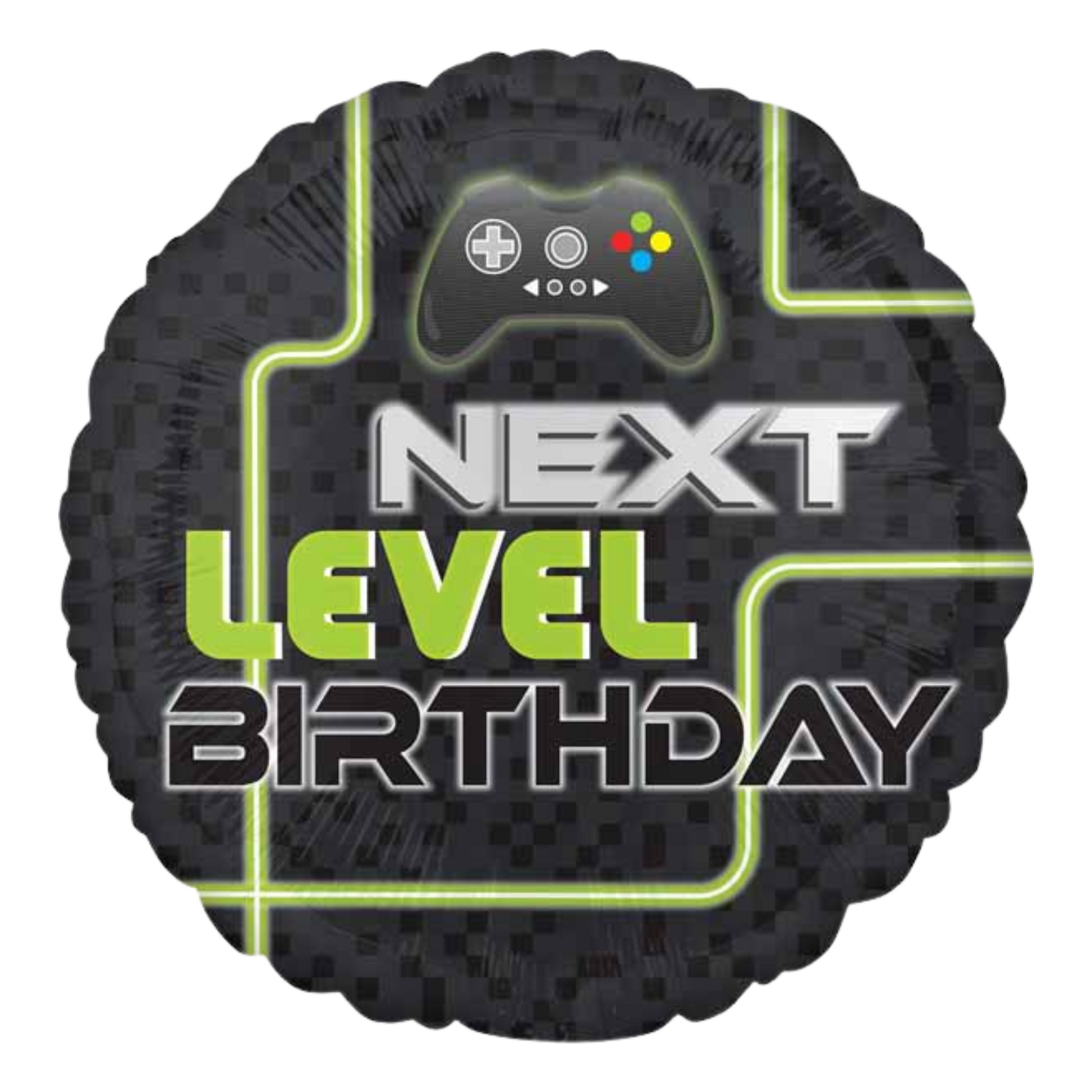 Next Level Birthday 18" Foil Balloon