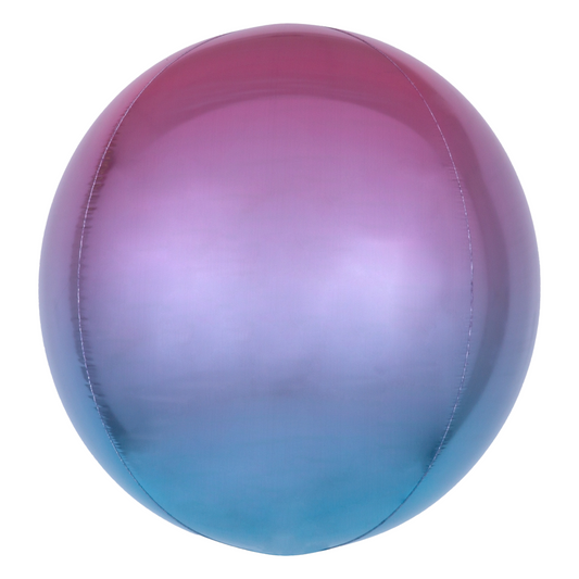 Ombre Purple & Blue 16" Orb Balloon