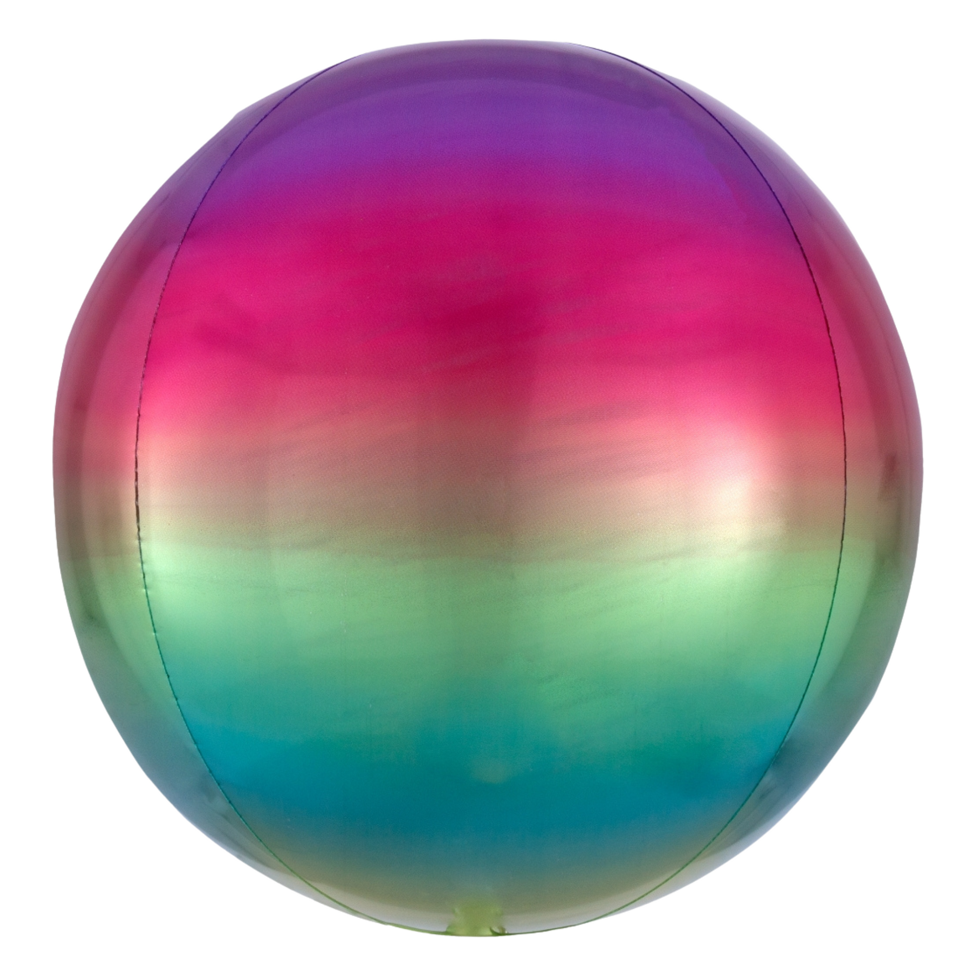 Ombre Rainbow 16" Orb Balloon