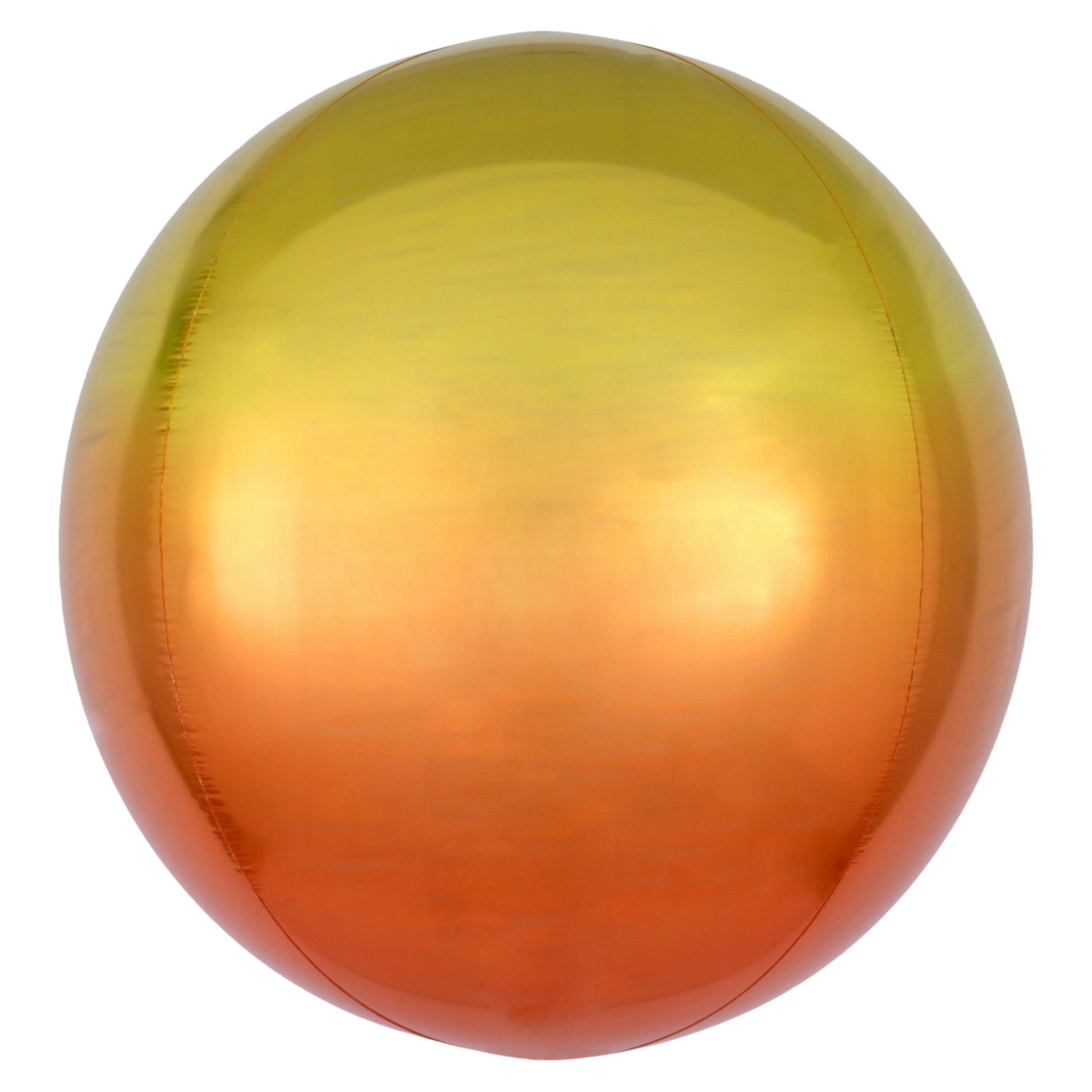 Ombre Yellow & Orange 16" Orb Balloon