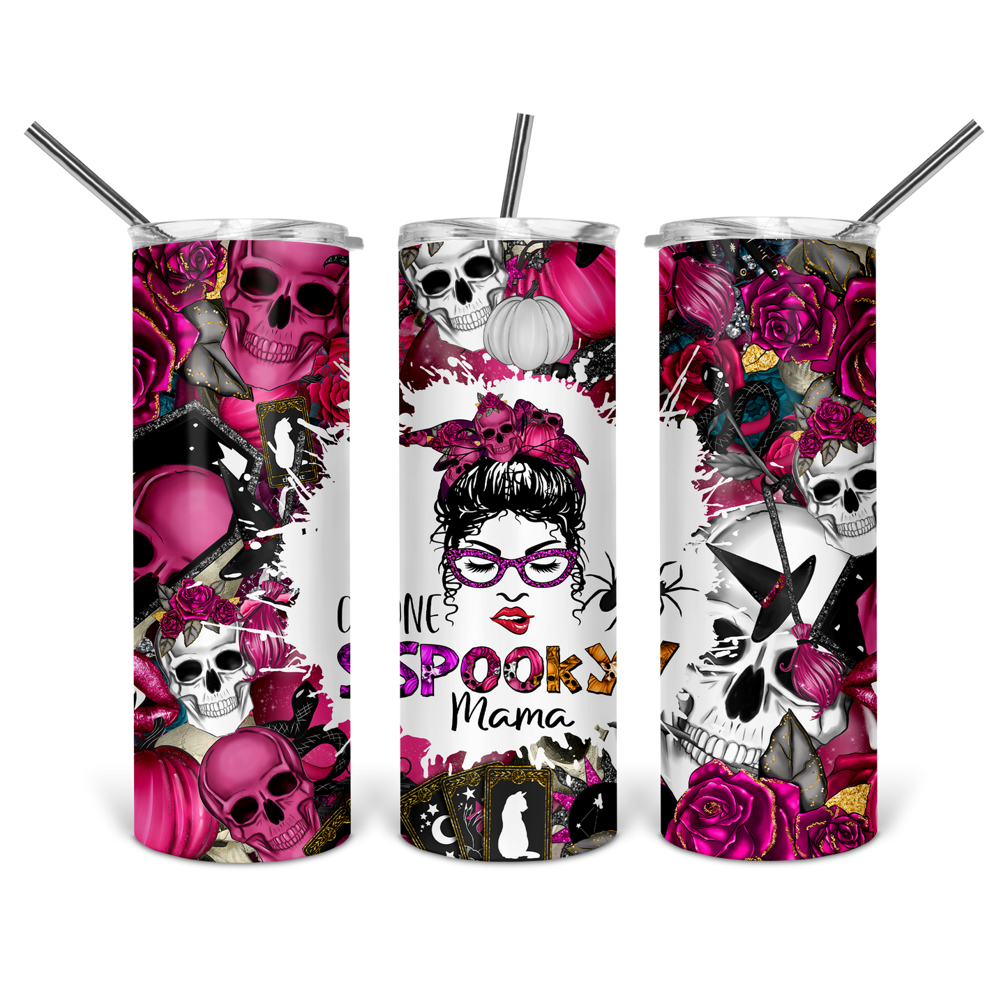 One Spooky Mama Tumbler