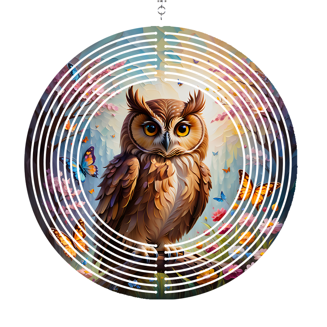 Owl Wind Spinner
