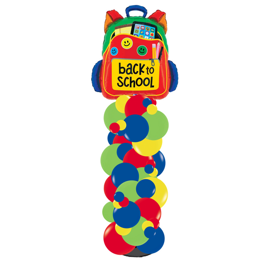 Pack your Backpack 8ft Organic Column (Indoor)