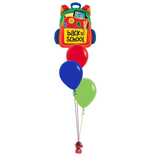 Pack your Backpack Balloon Bouquet