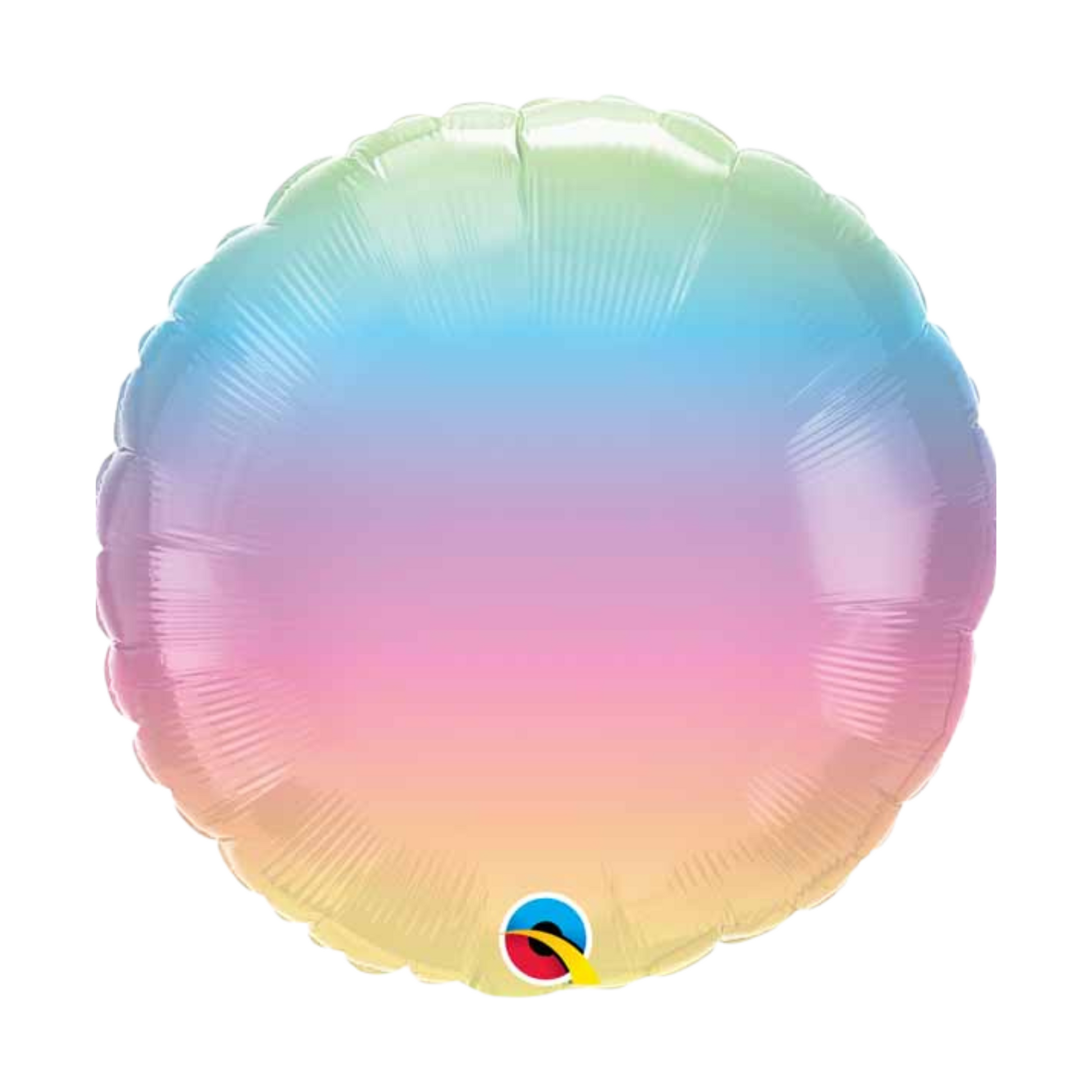 Pastel Ombre Round 18" Foil Balloon