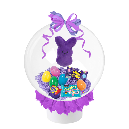 Peepin’ Sweet Surprise Stuffed Balloon - Purple