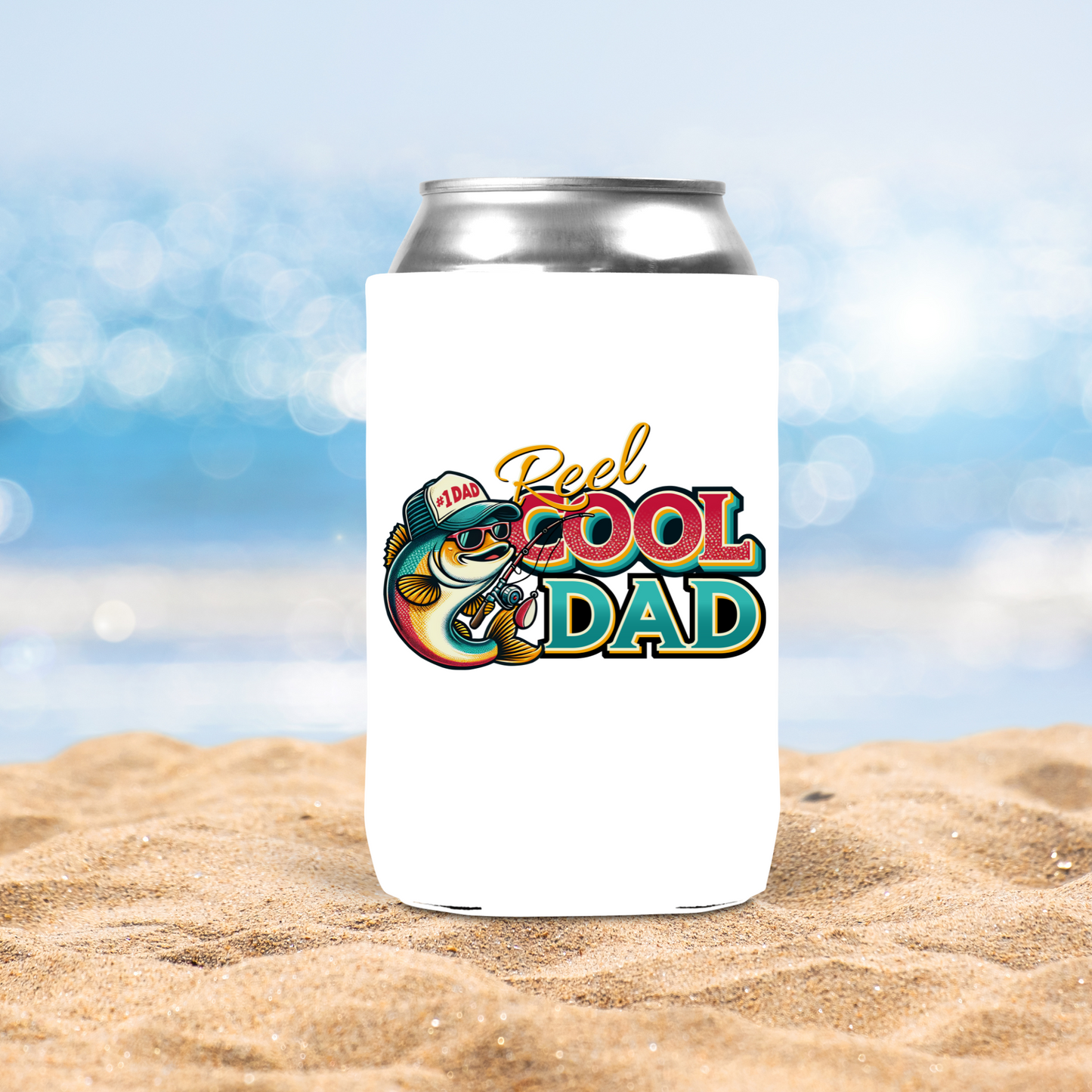 Reel Cool Dad Can Cooler