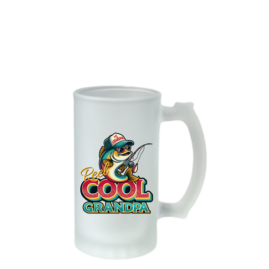 Reel Cool Grandpa - Beer Stein
