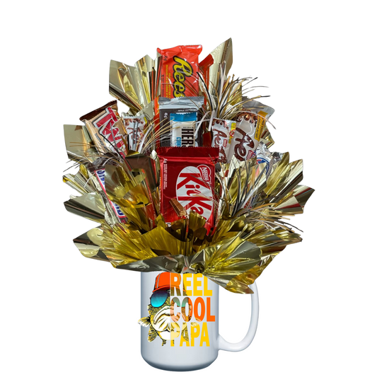 Reel Cool Papa Candy Bouquet
