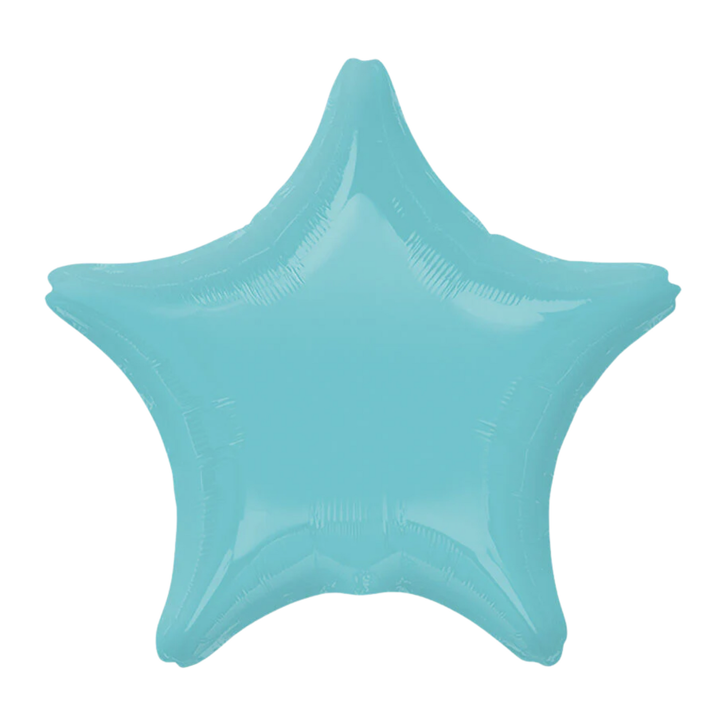Robin's Egg Blue Star 19" Foil Balloon