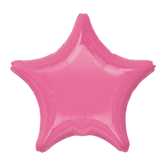 Rose Star 19" Foil Balloon
