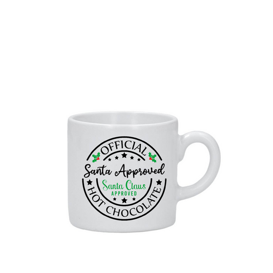 Santa Approved Elf Size Mug 3.5oz