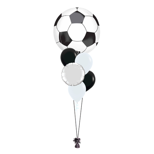 Personalized Soccer Ball Balloon Bouquet