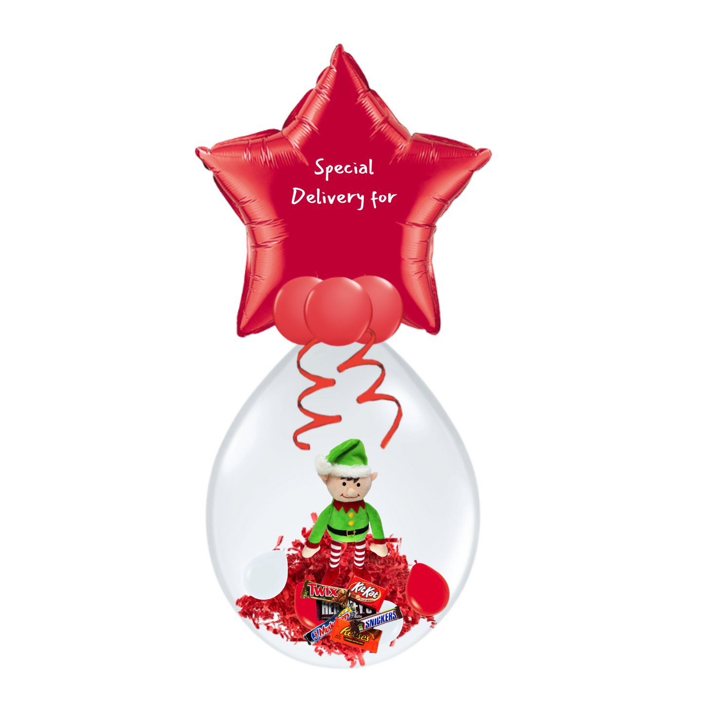 Special Delivery for....Stuffed Balloon with Goodies