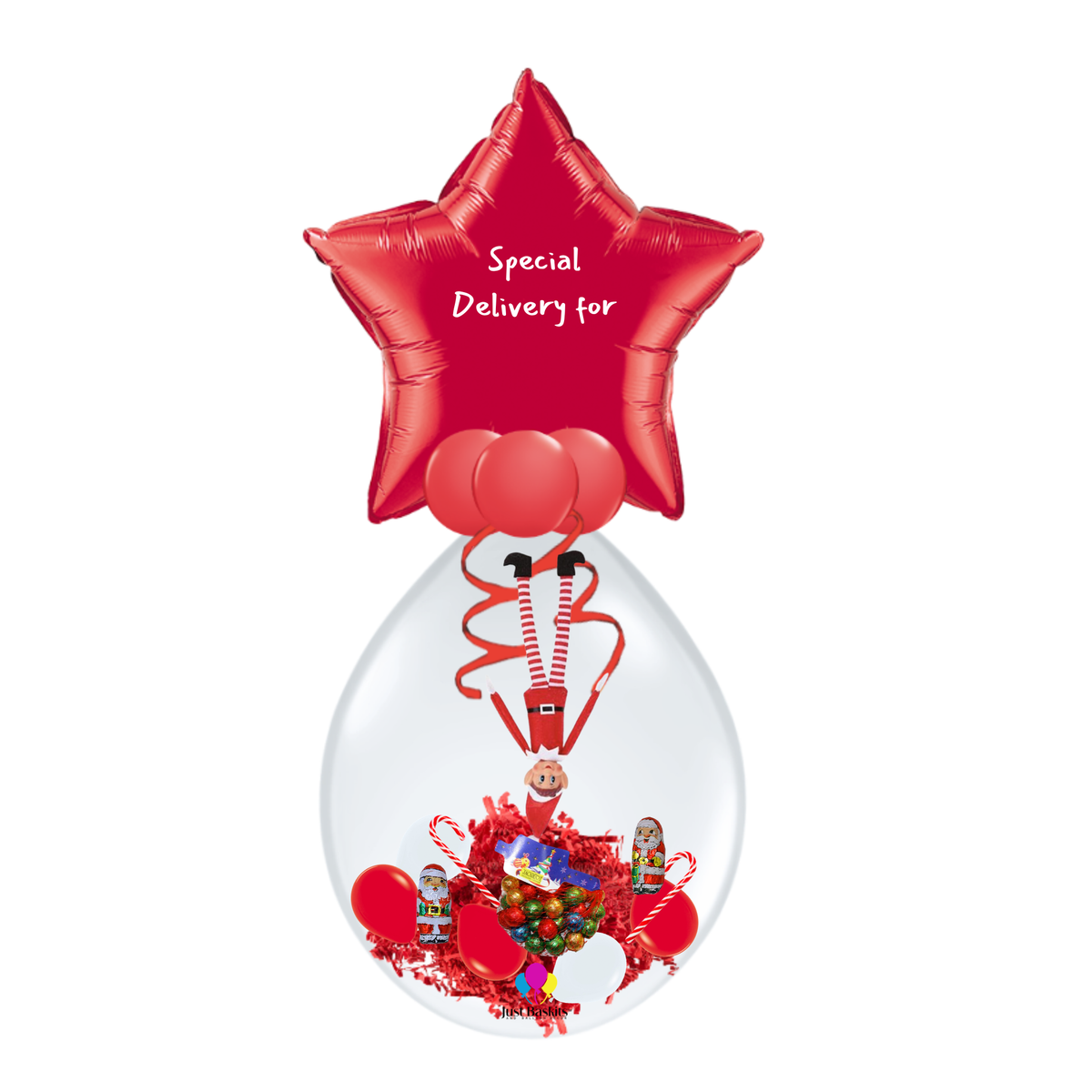 Special Delivery for....Stuffed Balloon with Goodies
