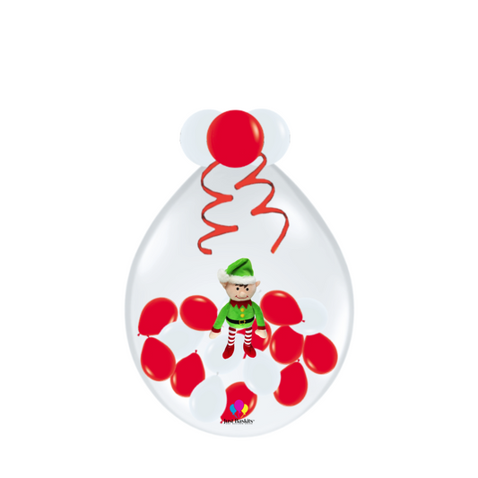 Standard Elf Arrival Stuffed Balloon