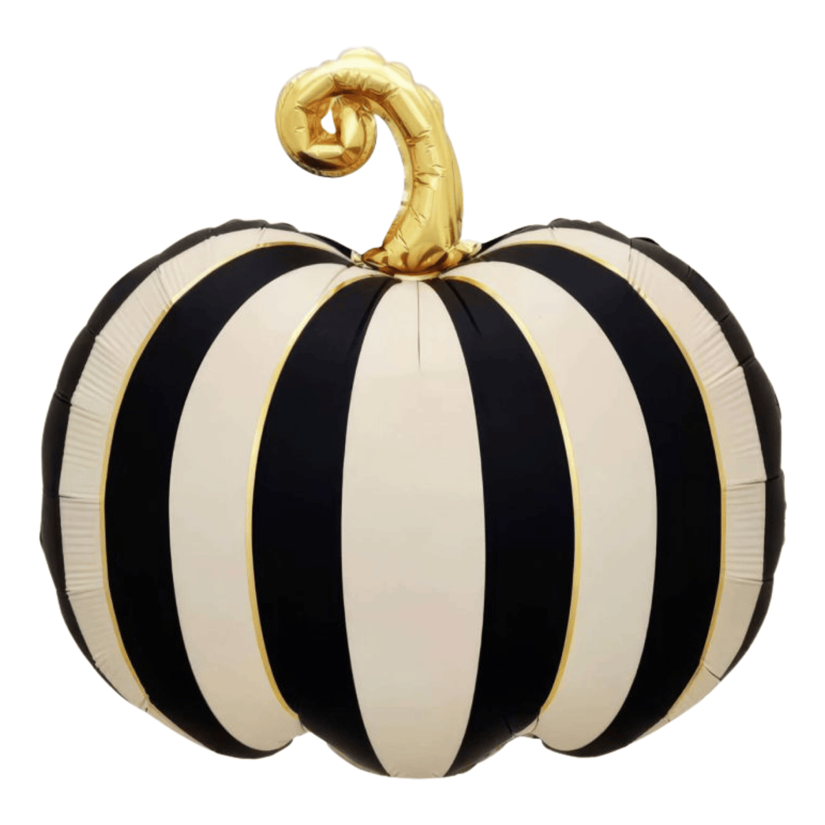 Striped Pumpkin 25" Foil Balloon